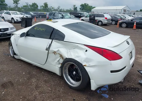 2004 Nissan 350Z Enthusiast from USA, damaged, VIN JN1AZ34EX4T051160
